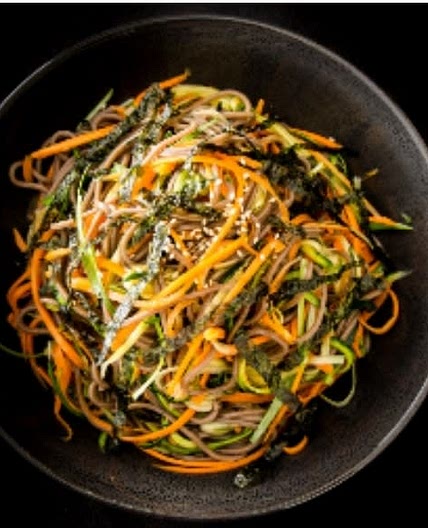Creamy Peanut Salad With Soba Noodles