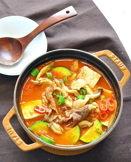 차돌된장찌개