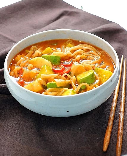 장칼국수