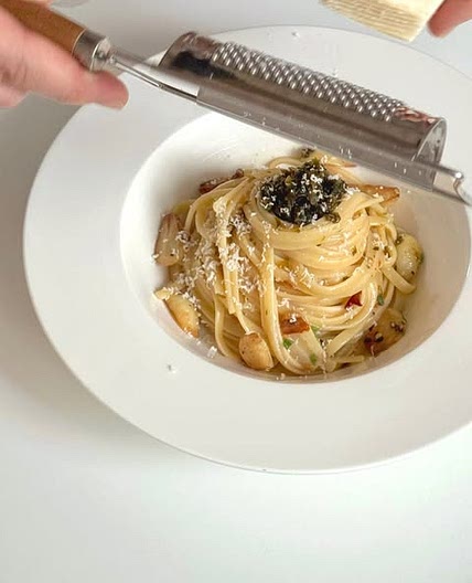 🧀명이나물 알리오올리오