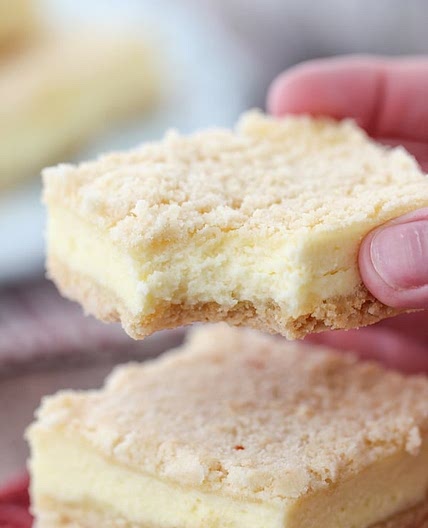 Ricotta Crumb Bars