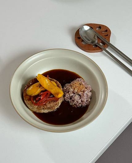🍚함박 스테이크
