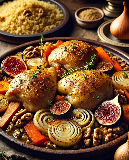 Poulet aux figues
