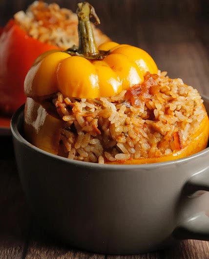 Israeli Stuffed Peppers