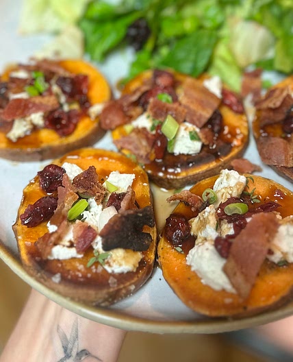 Autumn Sweet Potato Rounds 