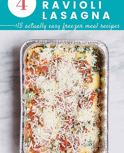 EASY RAVIOLI LASAGNA