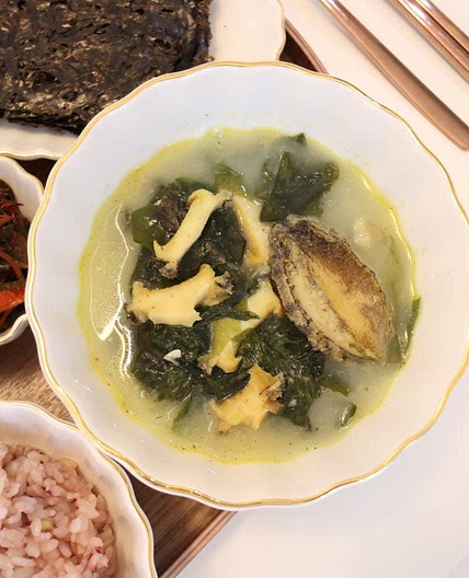 전복미역국 끓이기