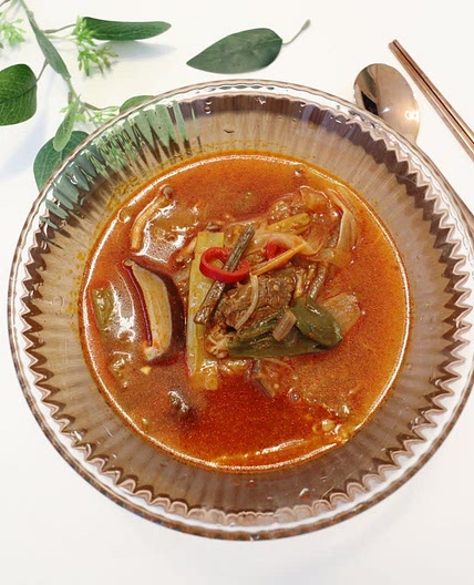 소고기 육개장 끓이는법