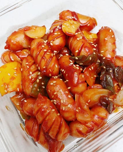소시지 야채볶음 만들기