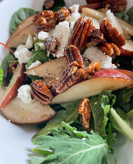 Pear and Goat Cheese Salad