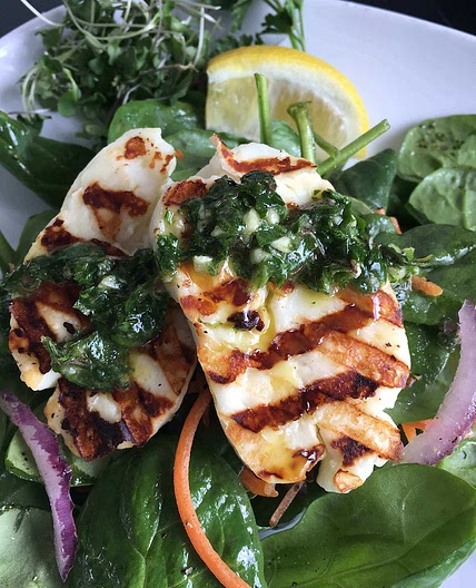 Grilled Cheese Salad