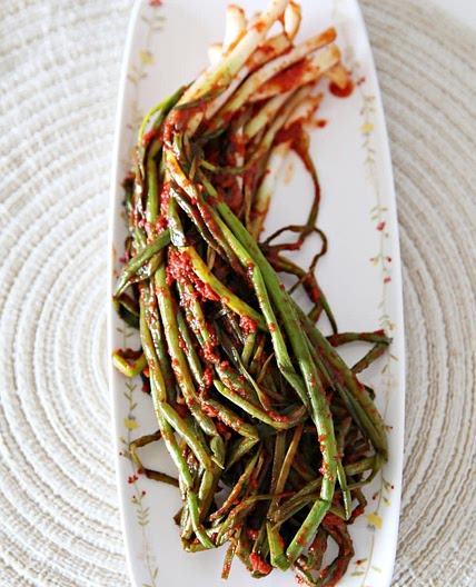 간단 파김치 담그는법 쪽파김치 양념 레시피