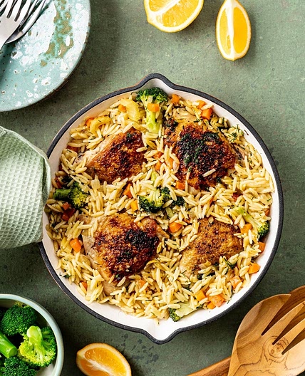 Chicken orzo