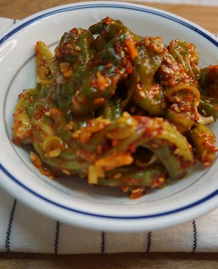 쫀득한 꽈리고추찜 레시피