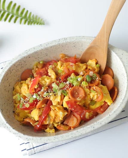 보들보들 토마토달걀볶음 만들기 토달볶 토마토계란볶음 토마토요리 여름제철요리