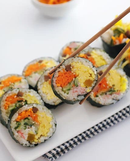 오이김밥 맛있게 싸는법 당근계란지단김밥 집김밥 야채김밥 만들기