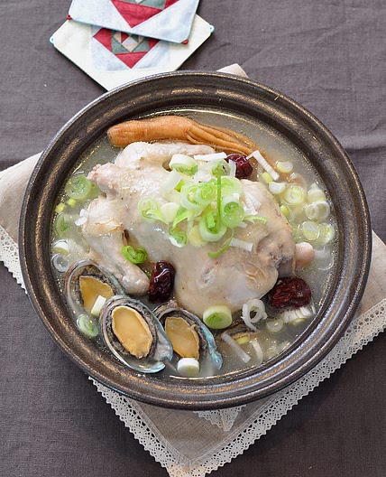 전복삼계탕