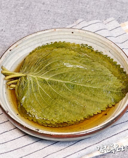 간장 끓이지 않고 간장깻잎장아찌 담그는법 깻잎장아찌 레시피