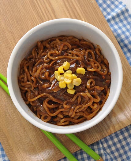 양파짜장라면