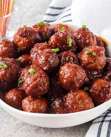 Cranberry meatballs