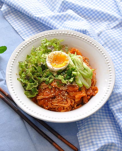김치비빔국수