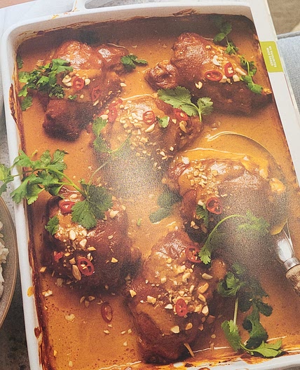 Baked Satay Chicken