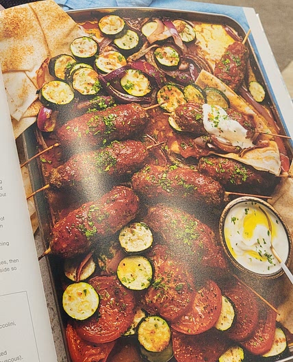 Baked Beef Koftas