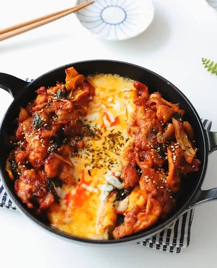 치즈닭갈비 만들기 닭갈비양념장 소스 오늘 저녁메뉴 레시피