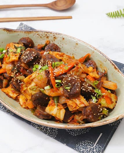 매콤 순대볶음 만드는법 순대볶음양념장 레시피