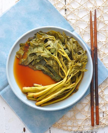 방풍나물장아찌