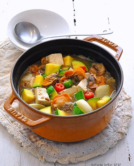 꼬막된장찌개