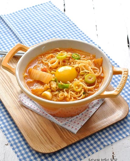 김치콩나물라면
