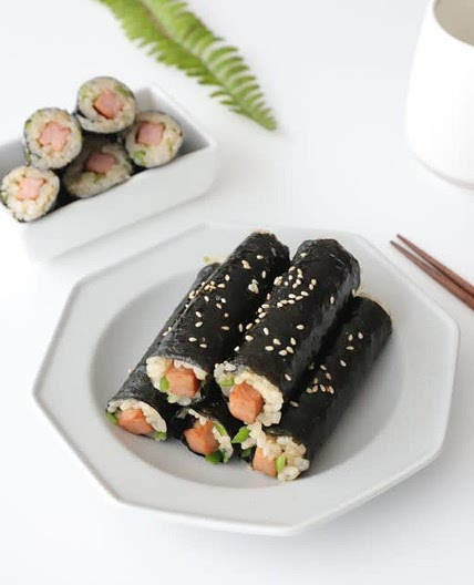스팸김밥 땡초김밥 만들기 중독적인 청양고추꼬마김밥 스팸요리