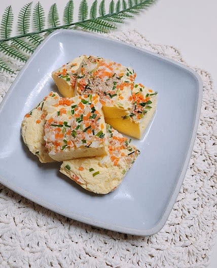 급식 푸딩 계란찜
