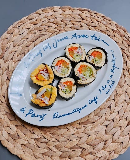 다이어트 키토 두부 김밥