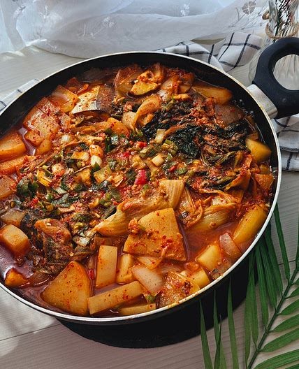칼칼한 우거지 고등어조림 양념장 고등어 무 조림 황금 레시피 생선조림
