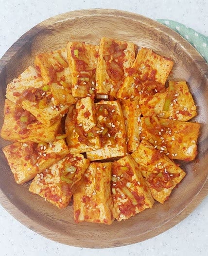 매운 두부조림 만들기 간단한 두부조림 레시피