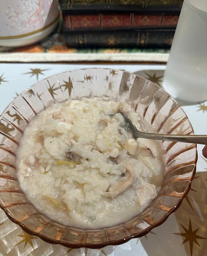 Seafood porridge