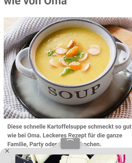 Kartoffelsuppe