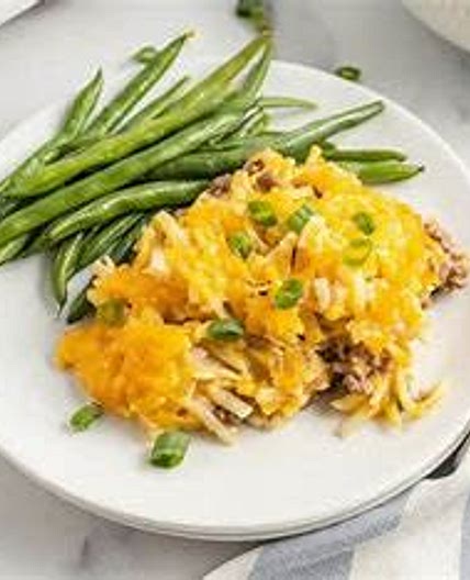 Beefy Hash Brown Casserole