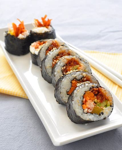 진미채김밥