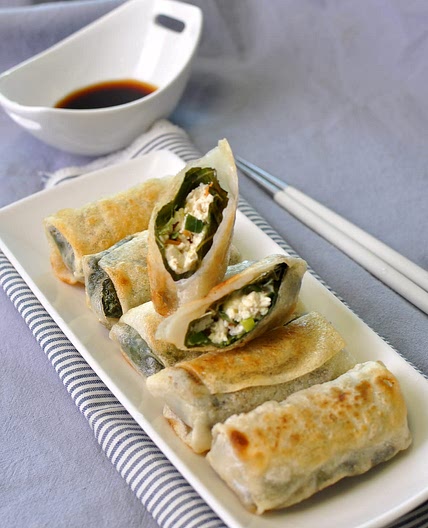 깻잎두부롤