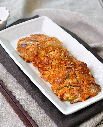 두부김치전