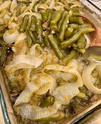 Gluten-Free Dairy-Free Green Bean Casserole (Healthy and Easy)