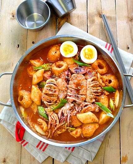 오징어떡볶이
