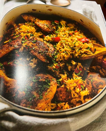 One Pot Cajun Chicken and Rice