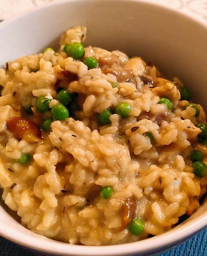 Instant Pot Mushroom Risotto