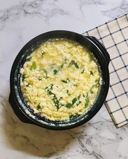 몽글몽글 부드러운 순두부계란찜 만들기