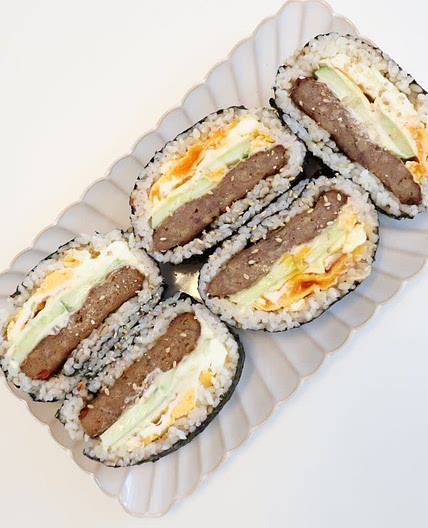김밥샌드 만들기 (접어먹는김밥)
