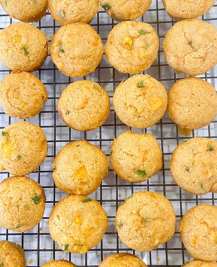 Cheddar Jalapeño Mini Corn Muffins